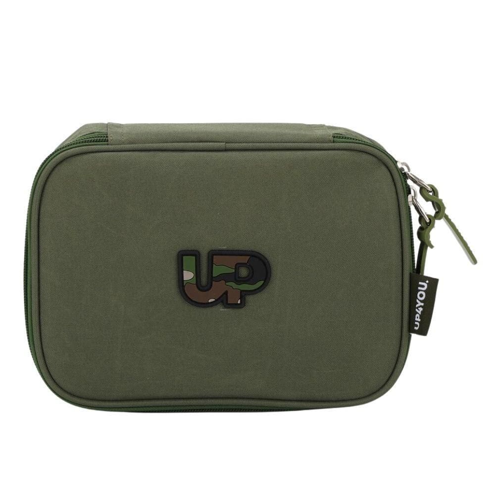 Estojo Baú Escolar Up4You Verde Luxcel