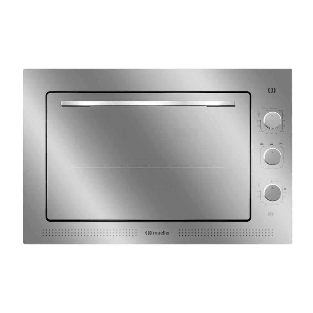 Forno Elétrico de Embutir Mueller Espelhado 50 Litros MFE50K