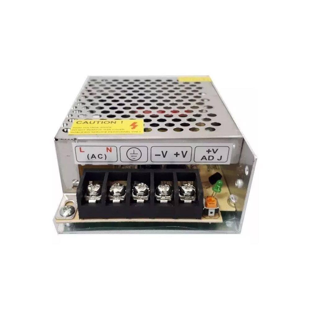 Fonte Colmeia Evus 12v 5a 60w Acom Dc Cftv Bivolt Psu-5b Pq