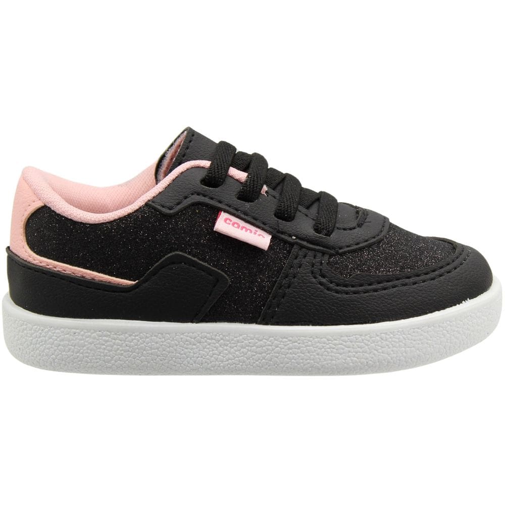 Tênis Casual Infantil Camin Joy Glitter Menina