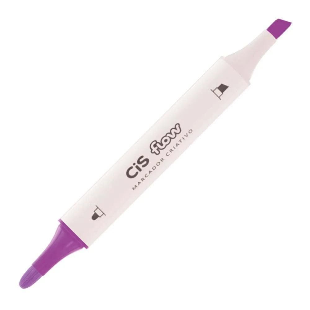 Marcador Criativo Cis Flow Roxo Cis