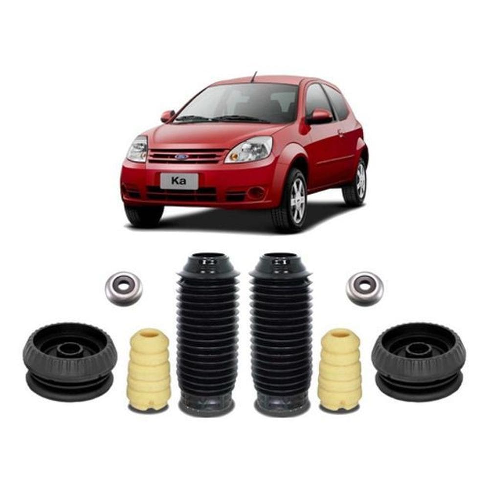 Par Kit Batente Suspensão Dianteiro Ford Ka 2007 2008 2009