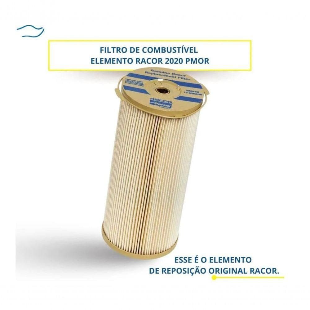 Filtro Elemento Combustível Parker Racor 2020tm-or