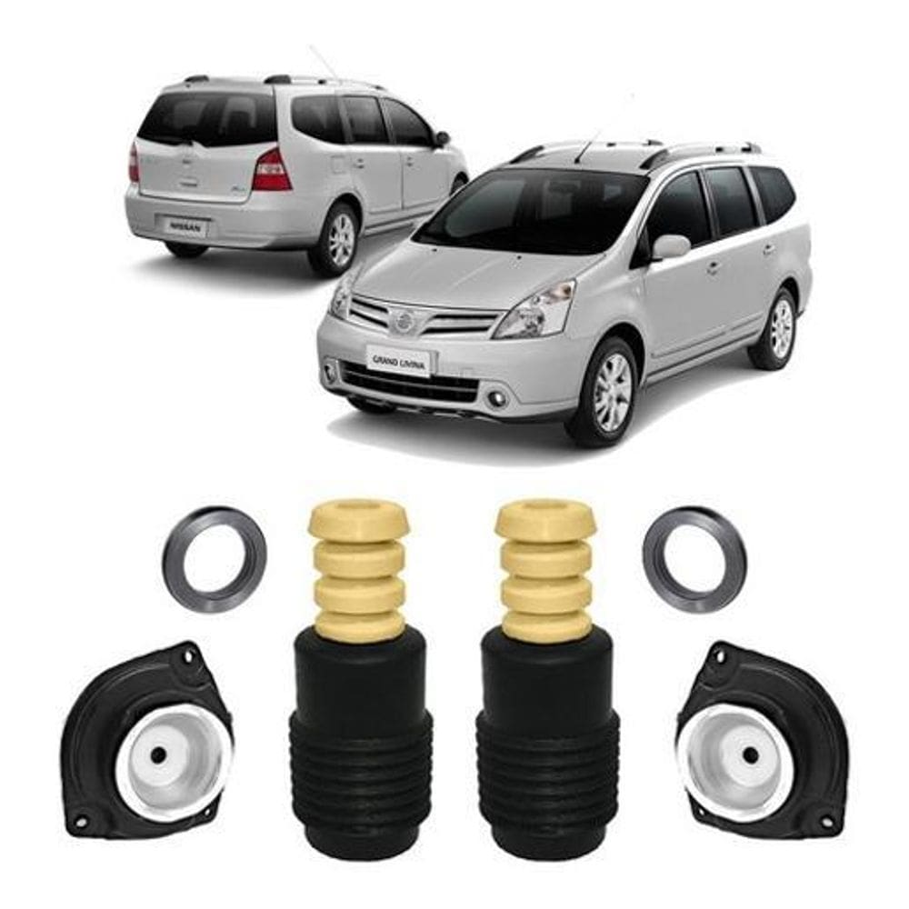 Kit Batente Amortecedor Dianteiro Gran Livina 10 / ...