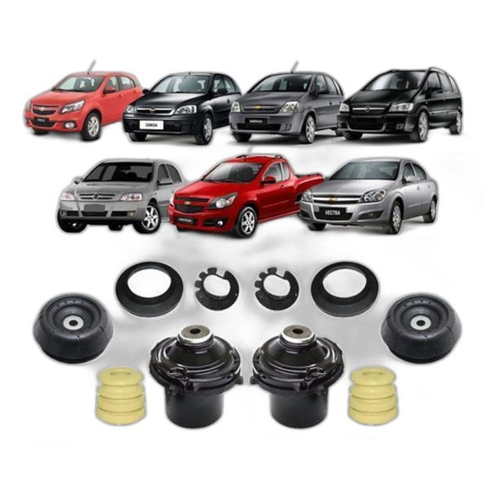 Kit Batente Amortecedor Dianteiro Meriva Astra Vectra Corsa