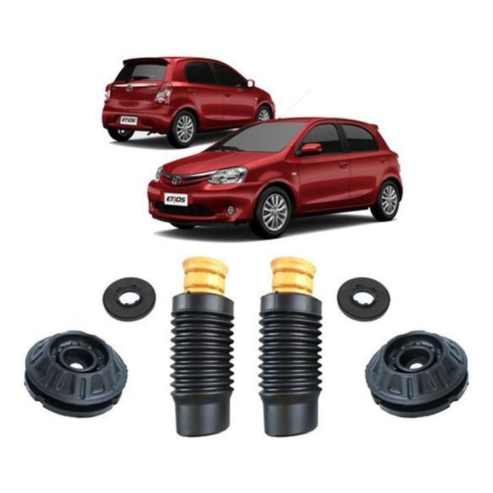 Kit Amortecedor Dianteiro Completo Etios 2012 2013 2014 2015