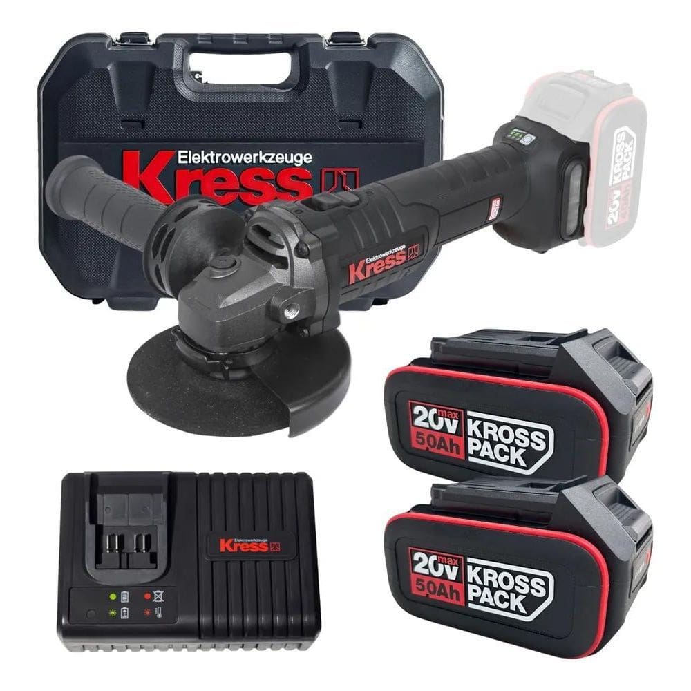 10X Esmerilhadeira Lixadeira Bateria Brushless Kuh10.3 Kress