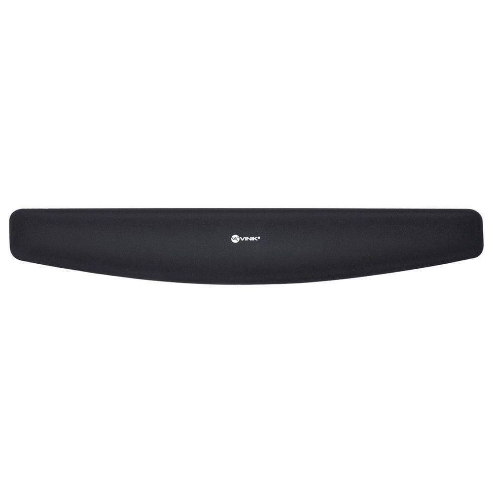 Apoio De Pulso Em Gel Com Acabamento Em Tecido Preto Para Teclado - Apg-10p
