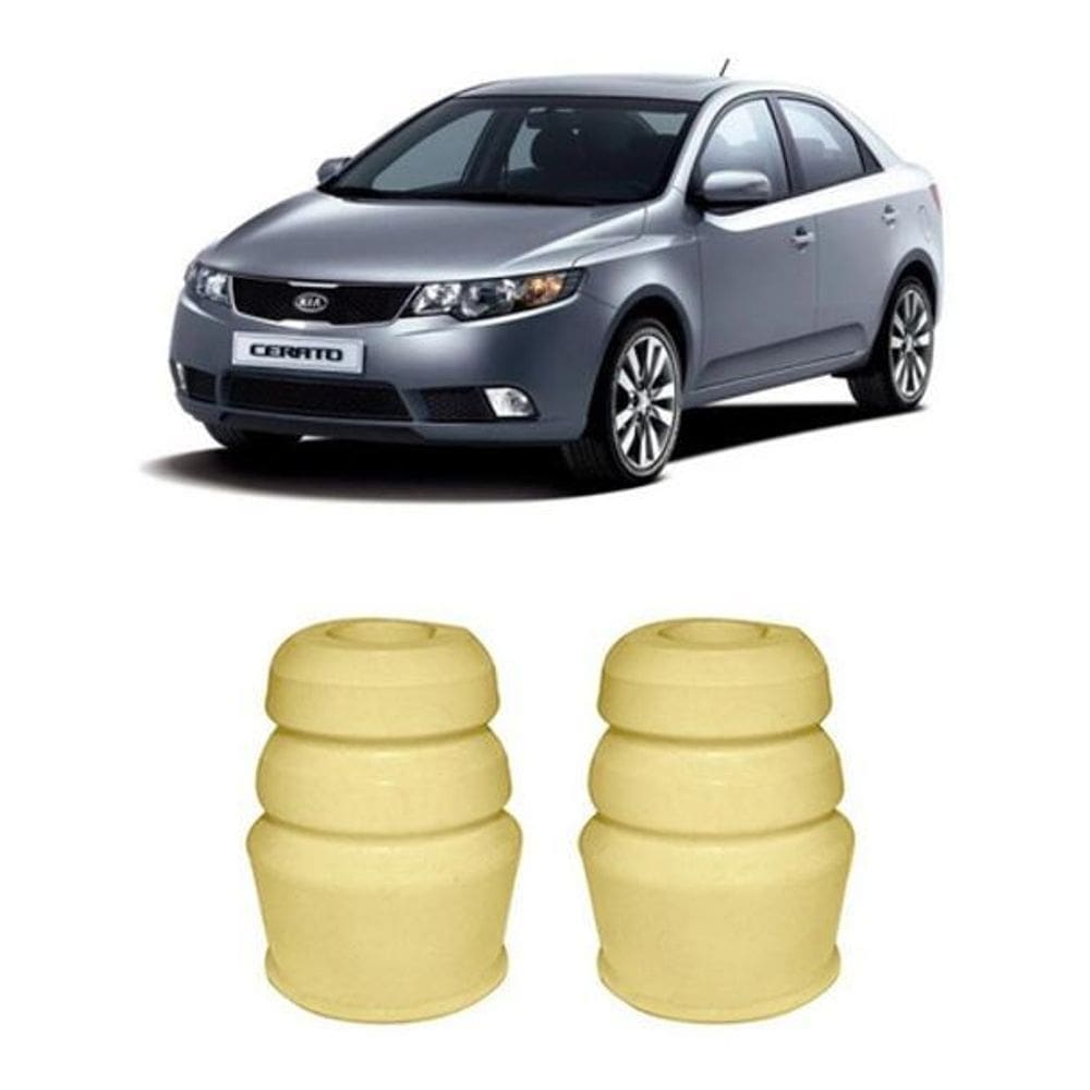 Kit 2 Batente Do Amortecedor Traseiro Cerato 2011 2012 2013