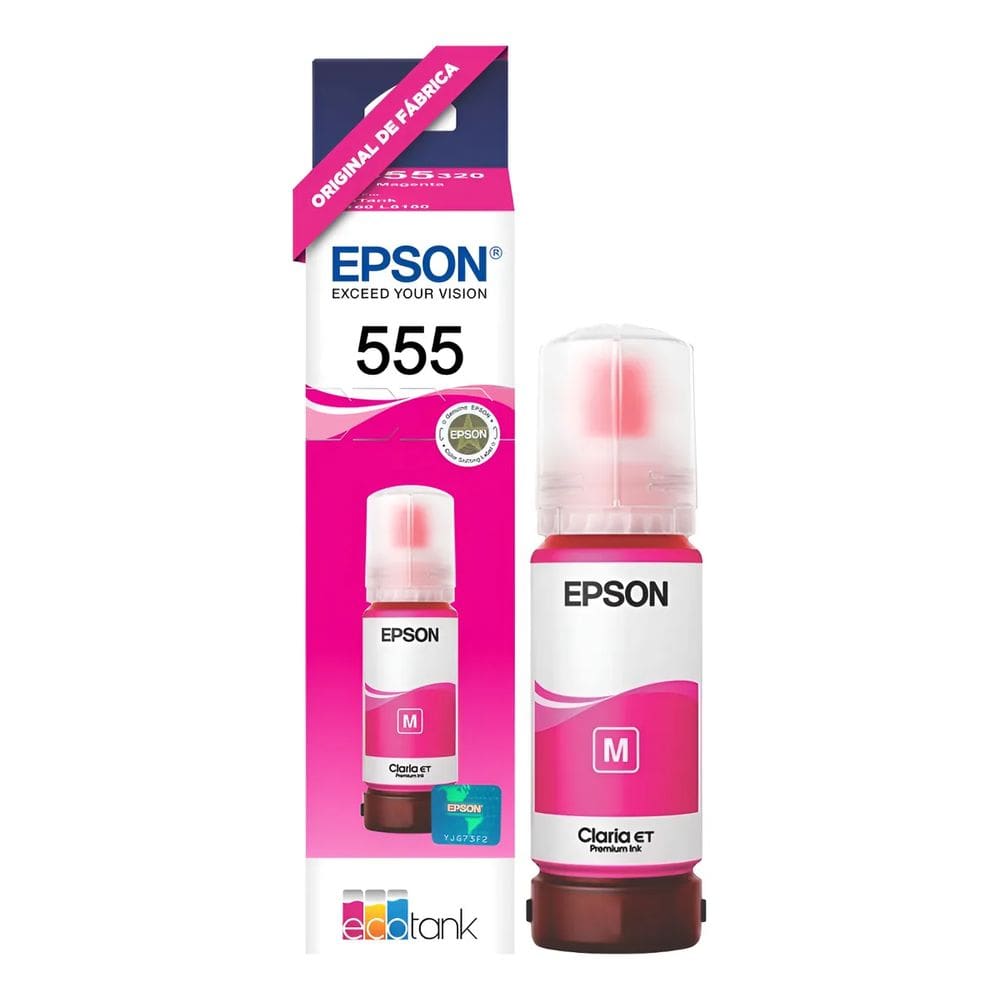 Refil De Tinta Epson 555 Magenta Foto L8160 L8180