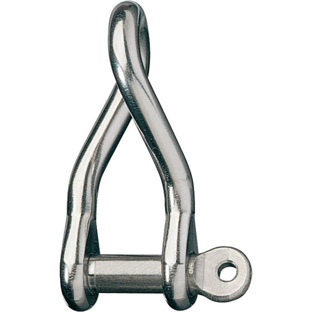 Manilha torcida Ronstan 3/8” Pin 5,4 cm x 1,6 cm