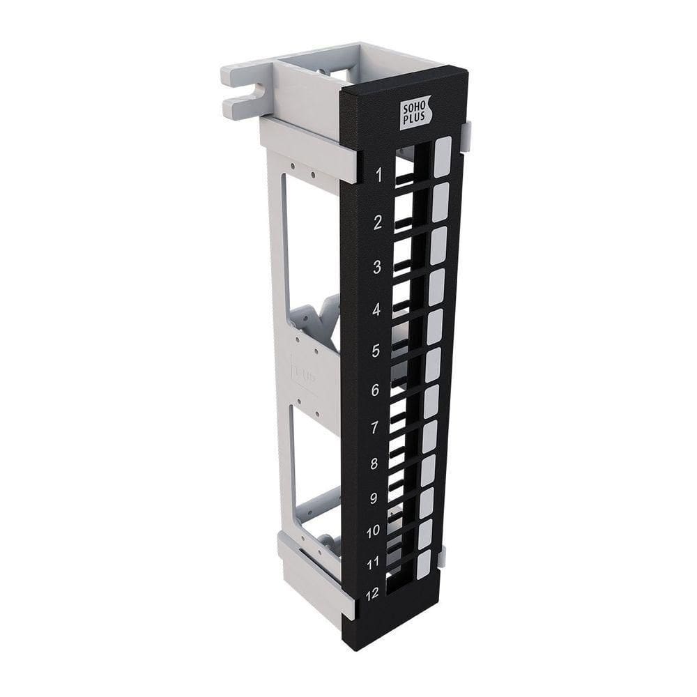 Patch Panel Descarregado 12 Portas De Parede 35050227