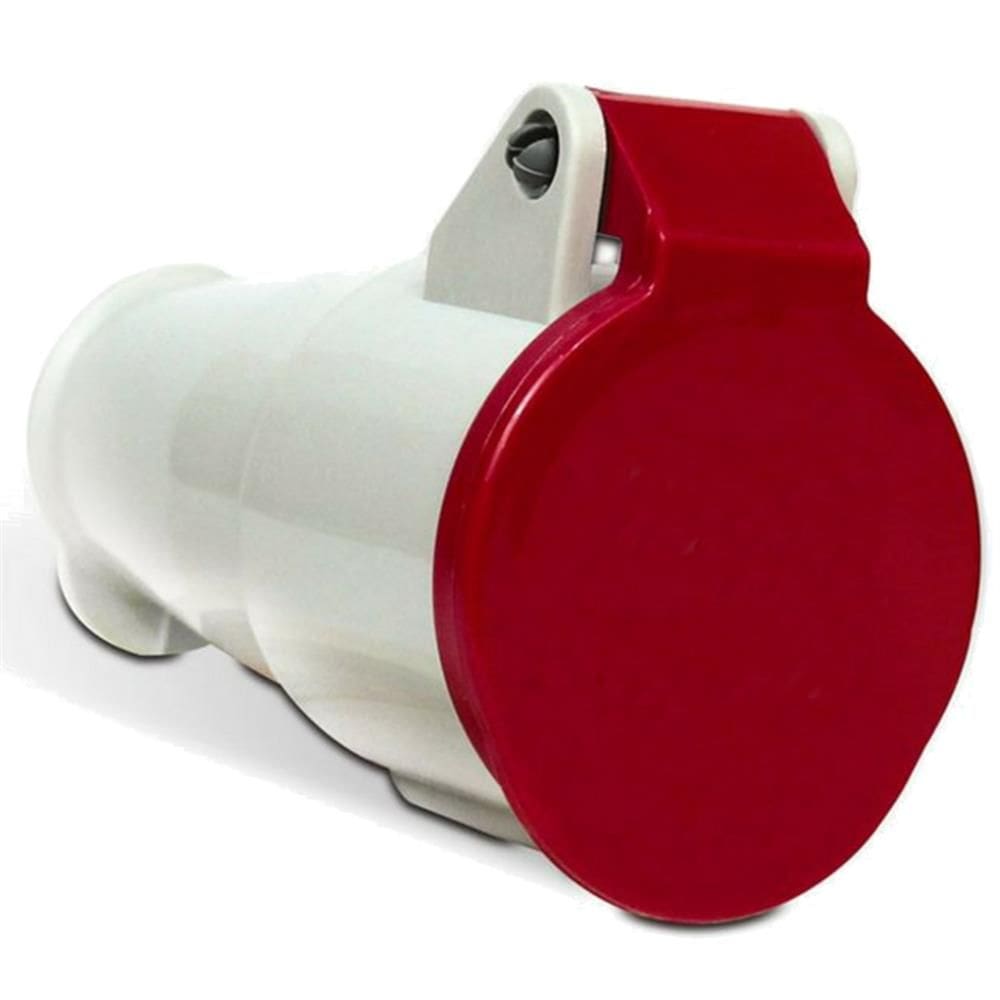 Acoplamento 2P+T 16A 380/440V 9H Vermelho - N3059 - STECK