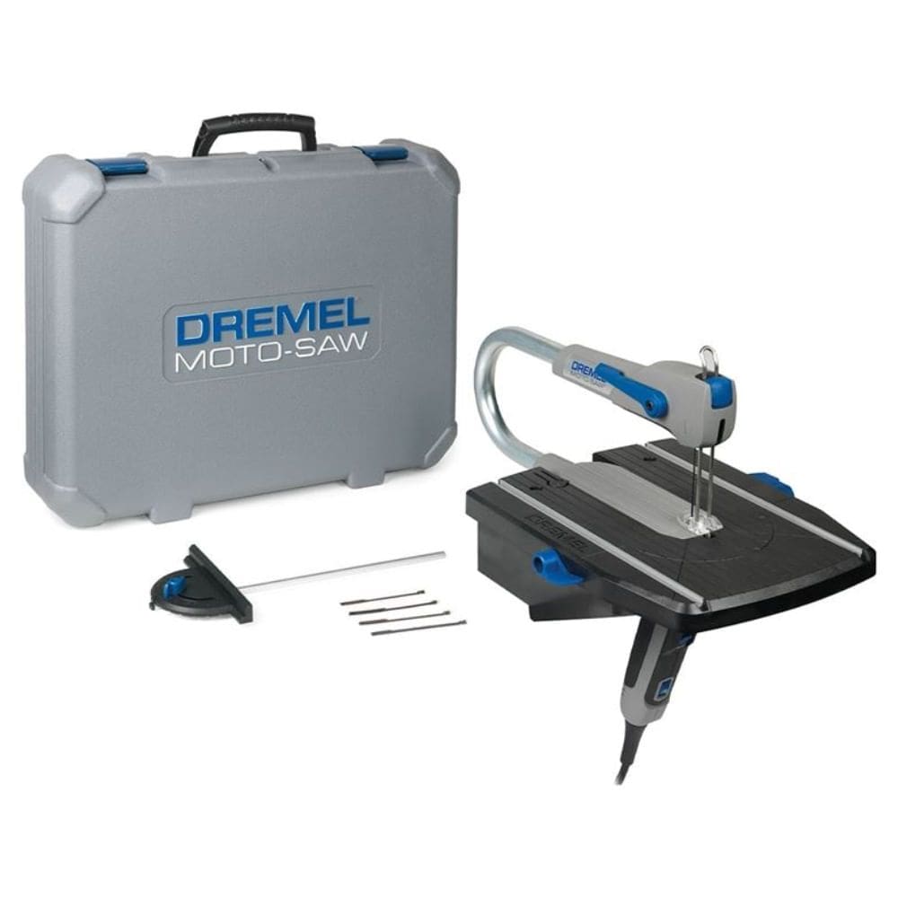 Serra Tico-Tico Bancada Moto-Saw 220 Volts com 12 Acessórios e Maleta - F013MS20NC - DREMEL