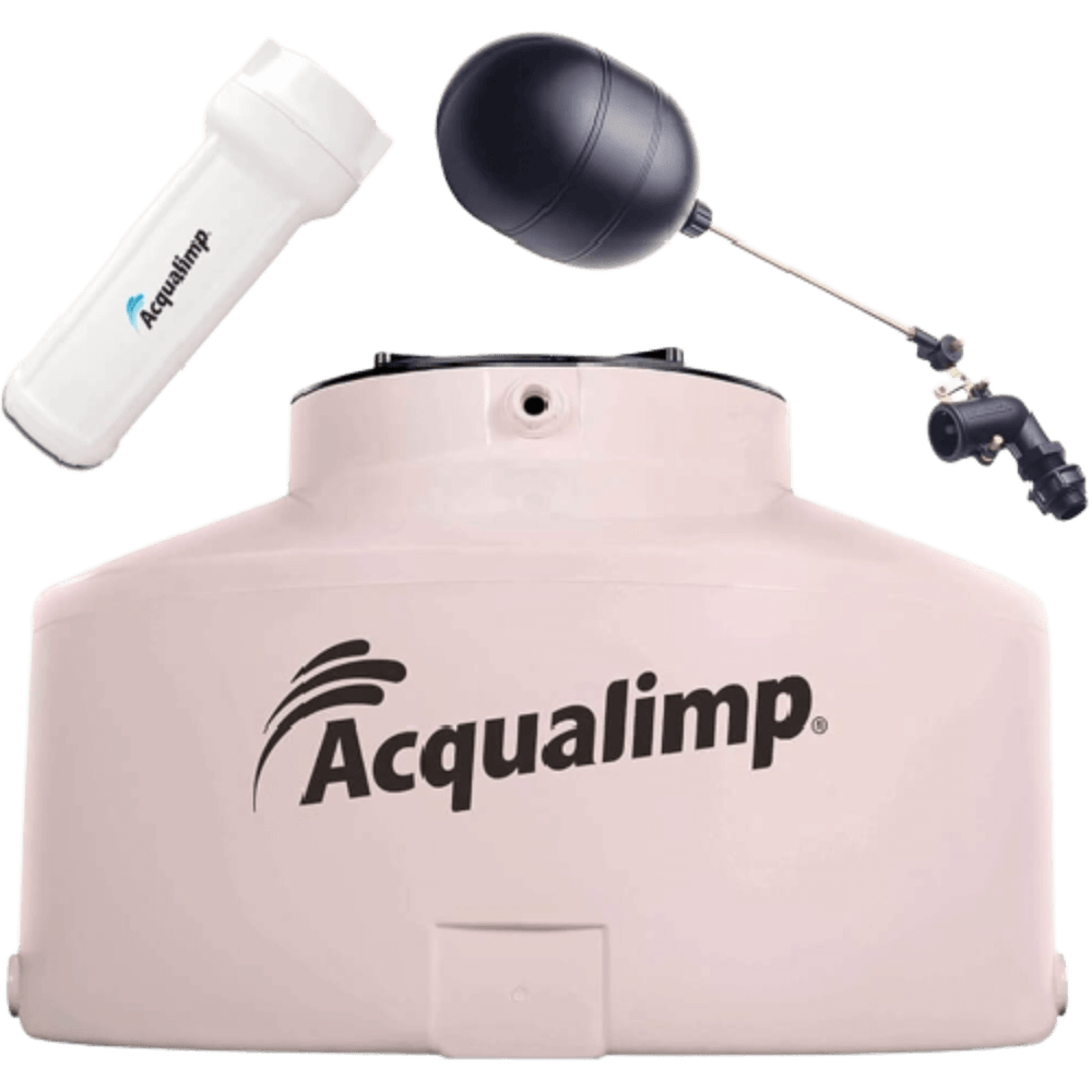 Caixa d`Água com Bóia e Filtro Água Limpa 2500 Litros - ACQUALIMP
