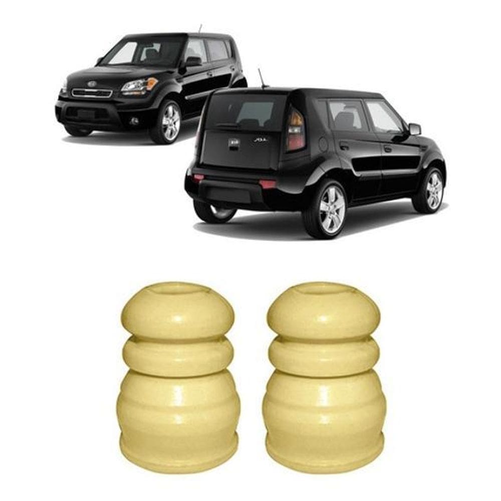 Kit Batente Amortecedor Traseiro Kia Soul 09 / ...