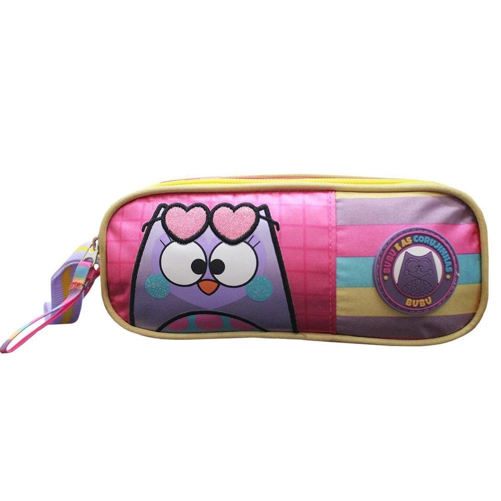 Estojo Duplo Bubu E As Corujinhas  Clio Meninas