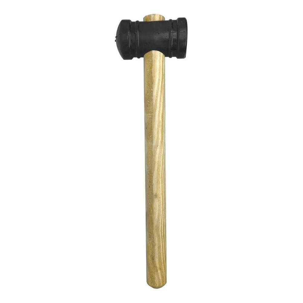 10X Martelo De Borracha Preta 40 Mm - Eda 8Vh