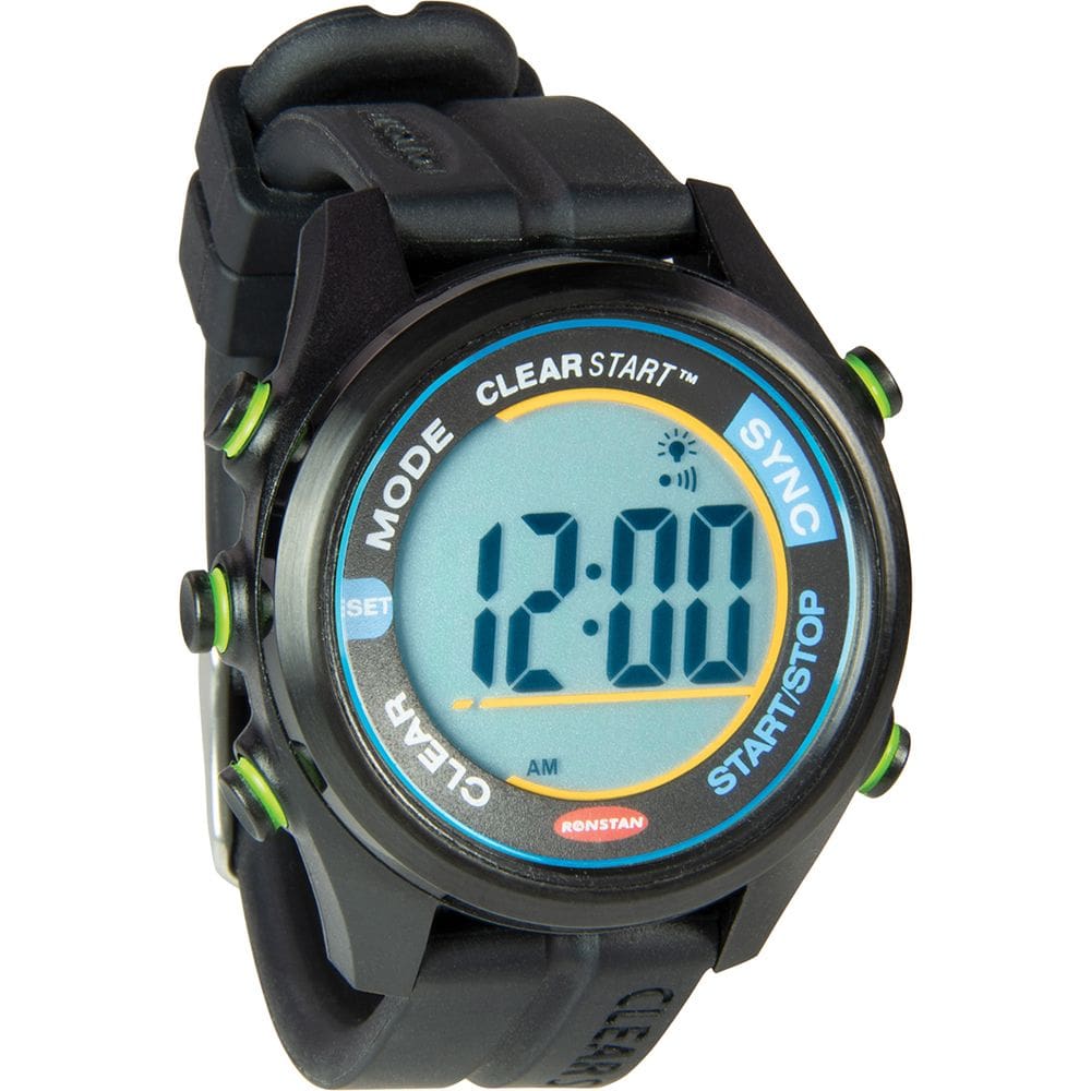Relógio de vela Ronstan ClearStart™ 40mm preto
