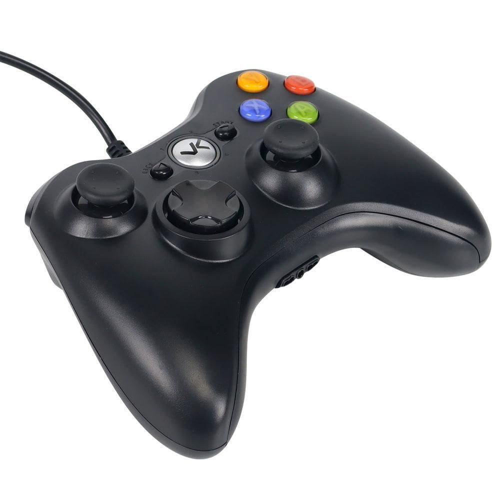 Controle Para Xbox 360 E Pc Com Fio Usb Modelo X360