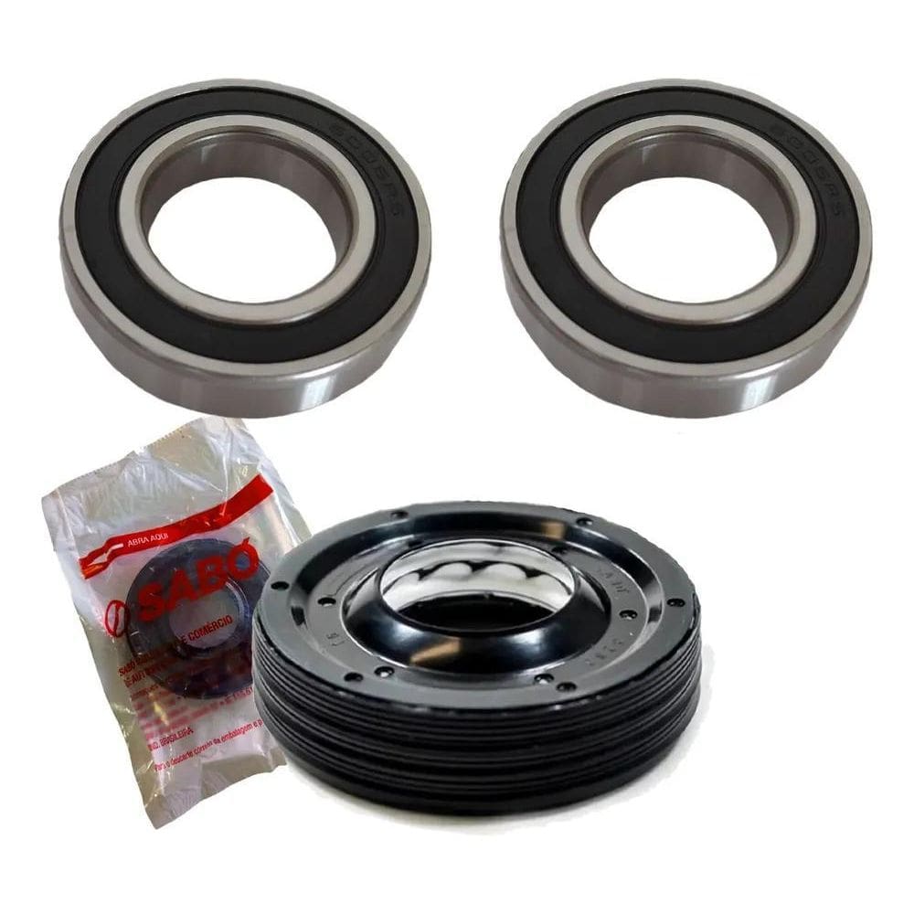 10X Kit Rolamento E Retentor Compatível Brastemp Consul