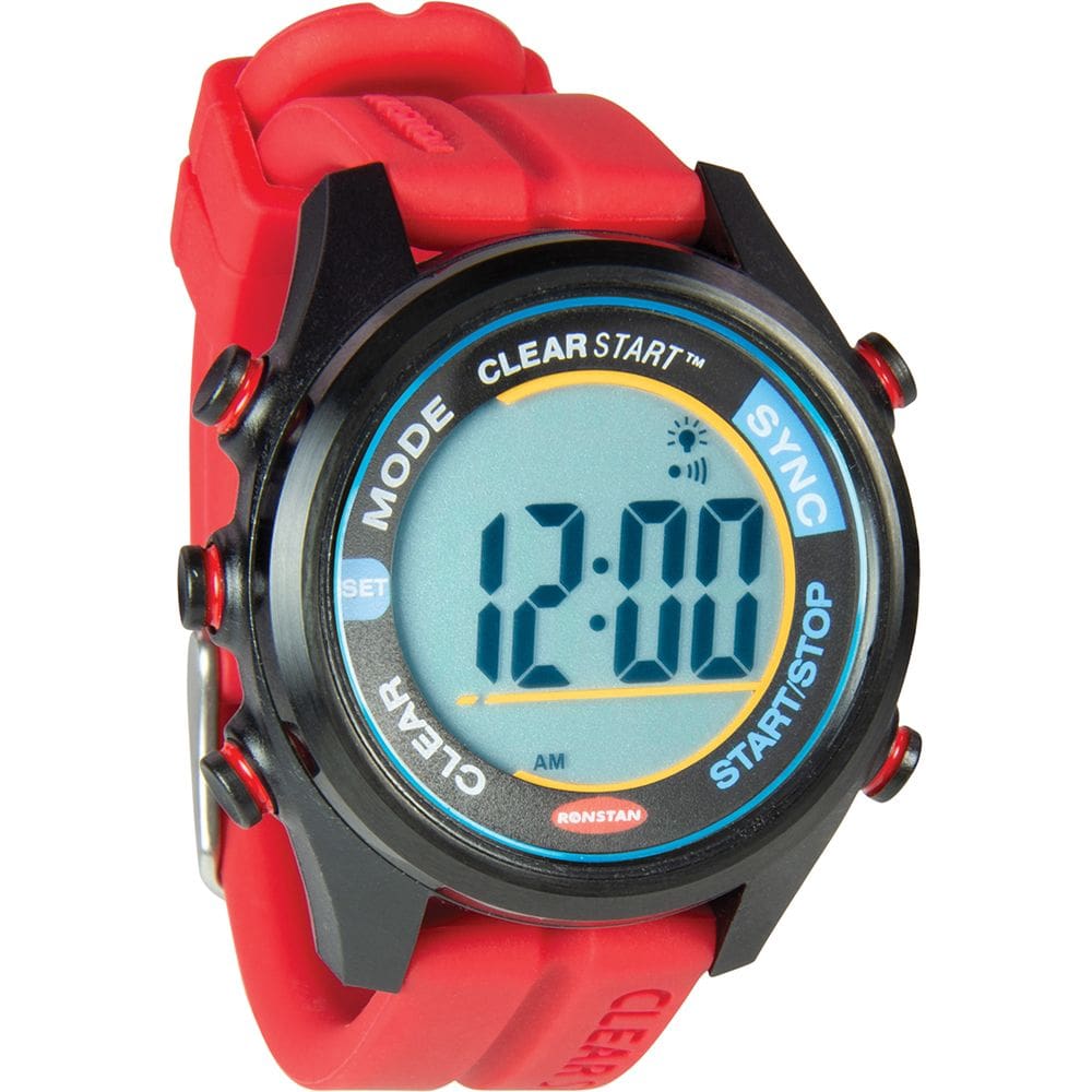 Relógio de vela Ronstan ClearStart™ 40mm vermelho
