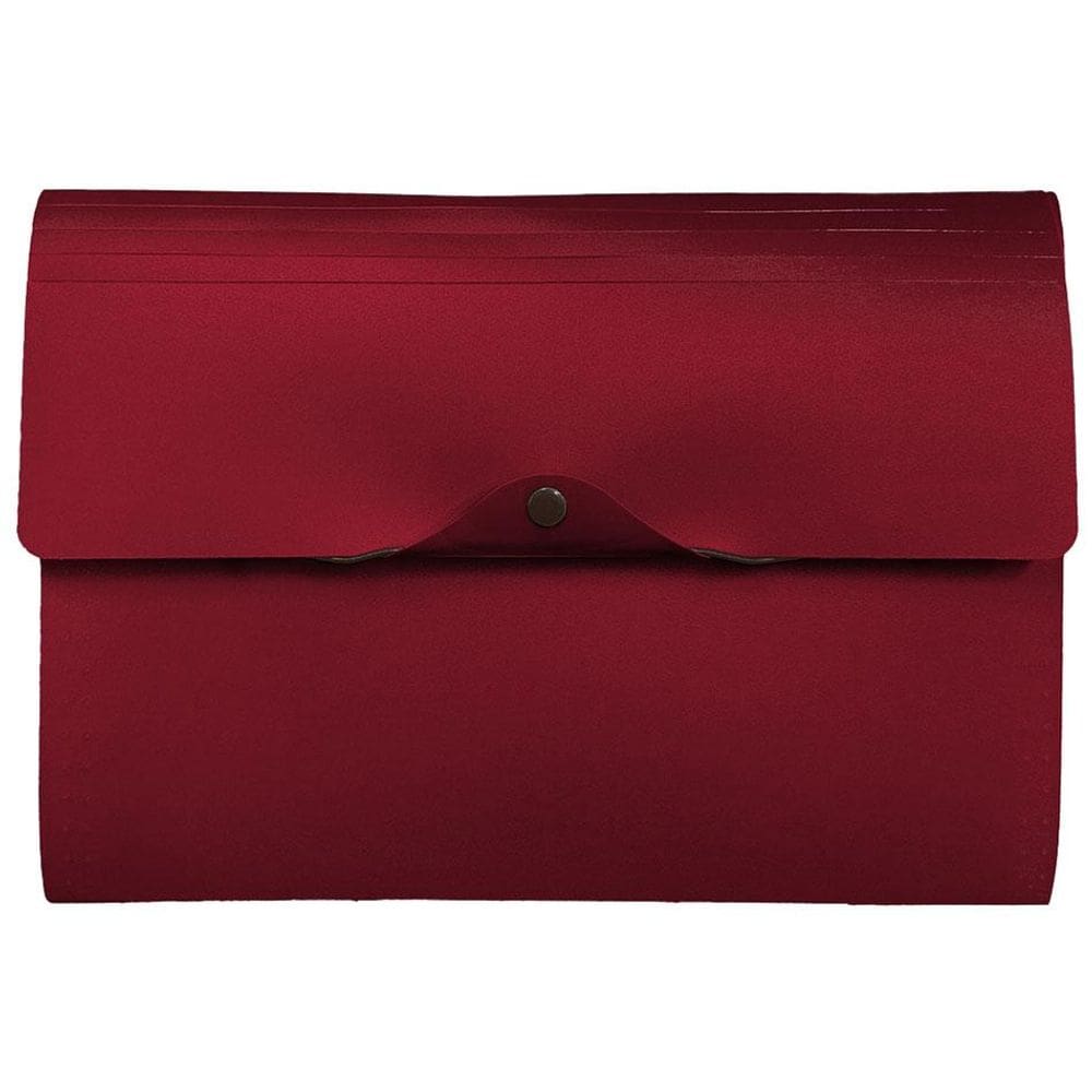 Pasta sanfonada A4 com 12 divisórias Cherry - Dello