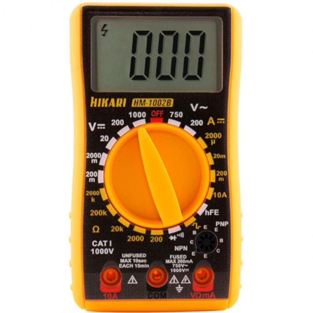 Multímetro Digital Hm-1002b Cat I 1000v