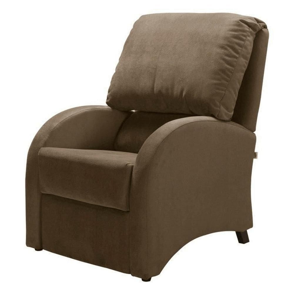 Poltrona Reclinável MH-1237 Herval Estofada Marrom C