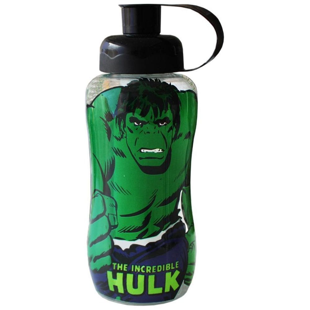 Garrafa Squeeze Pet Hulk Marvel Sleeve Tubo De Gelo 550 Ml