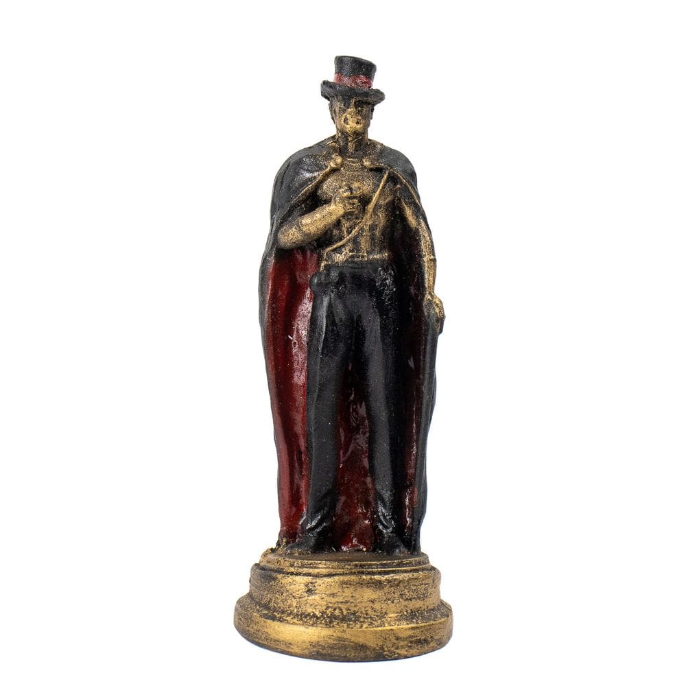 Escultura Exu Proteção Vintage Resina 10 cm