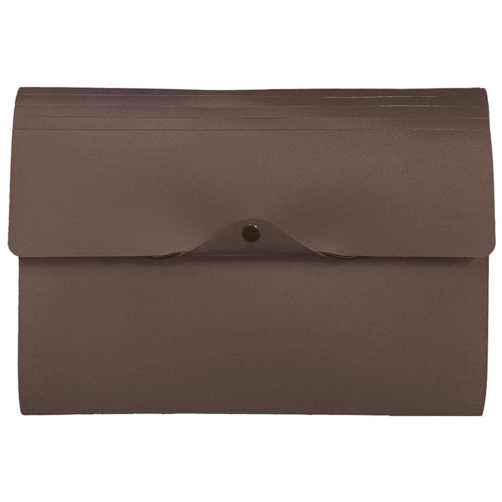 Pasta sanfonada A4 com 12 divisórias Brigadeiro - Dello