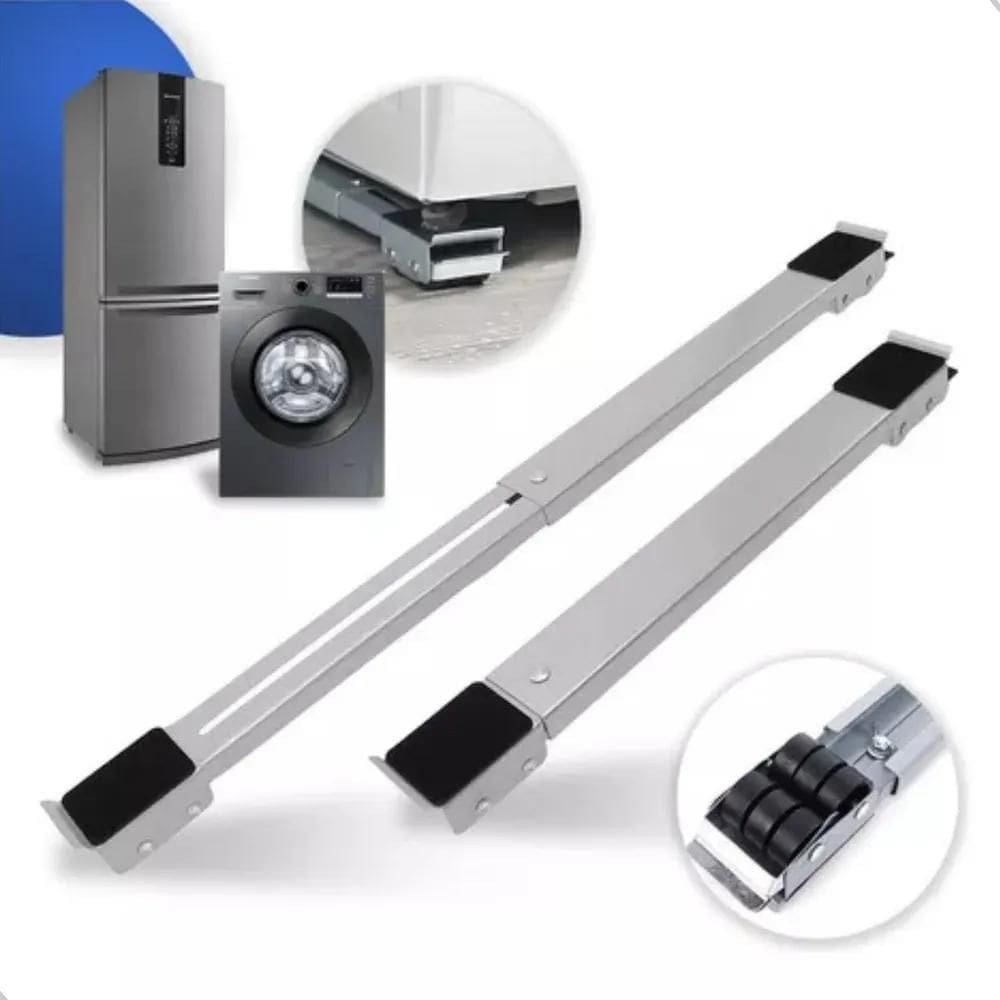 10X Base Com Rodinhas Para Geladeira Fogão E Maquina De Lav