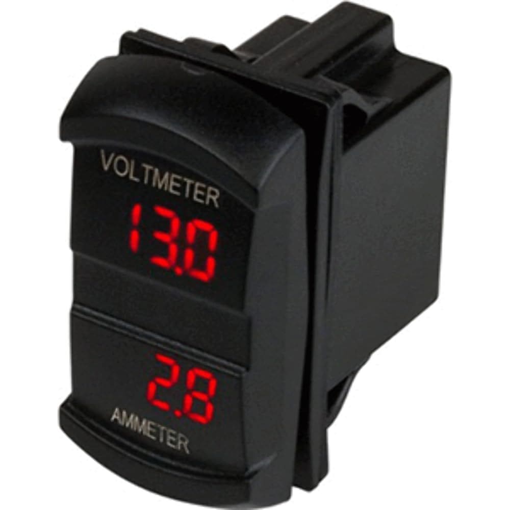 Medidor de interruptor oscilante Sea-Dog 421645-1 de dupla voltagem
