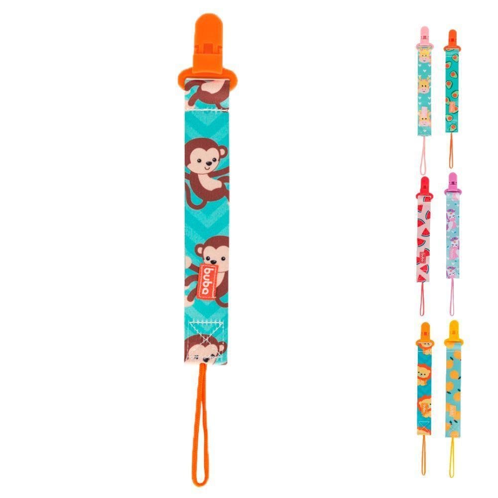 Prendedor Chupeta Infantil Estampado Bico Bebê Clipe Trava