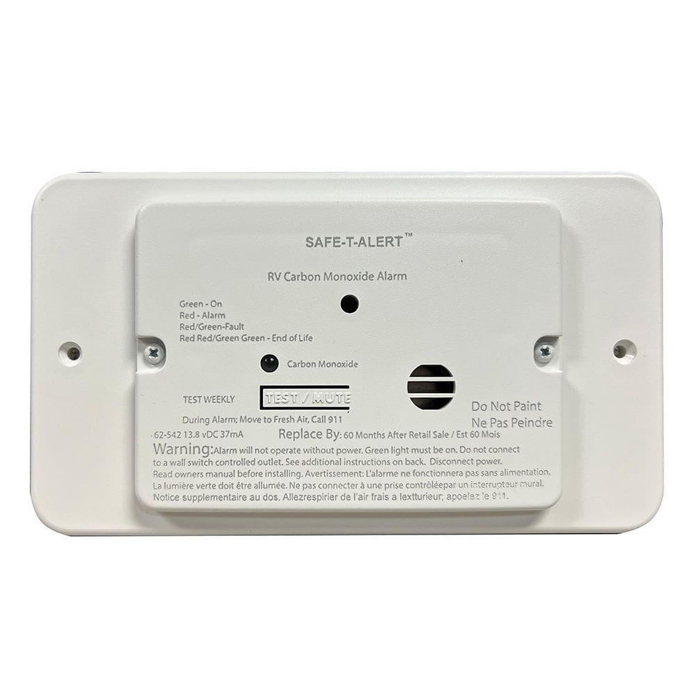 Detector de monóxido de carbono Safe-T-Alert 62 Series RV 12V