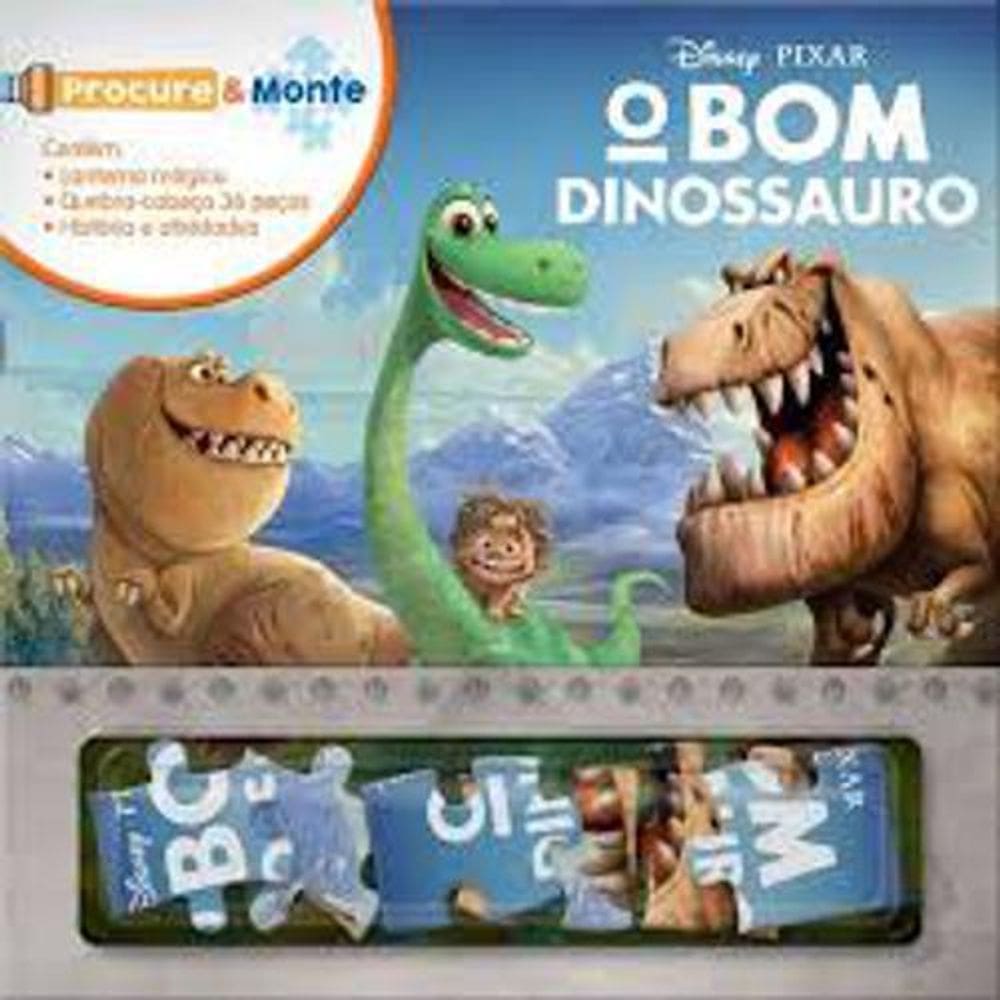 Livro Procure E Monte - O Bom Dinossauro
