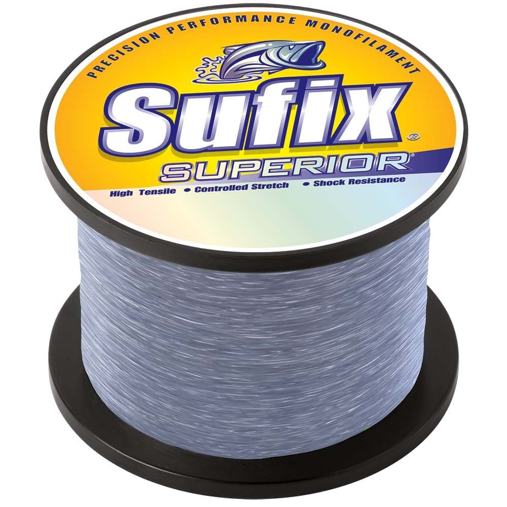 Linha de pesca Sufix Superior Smoke Blue Monofilament 30 libras