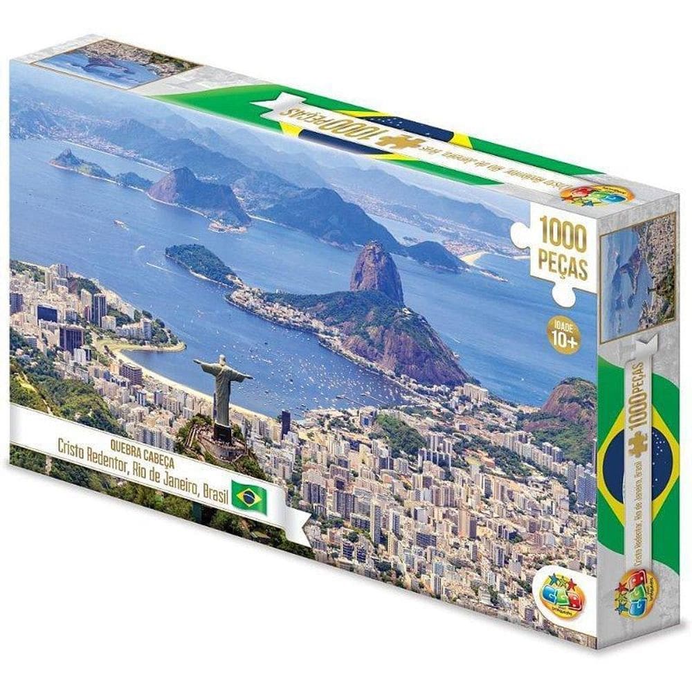 Quebra Cabeça Cartonado Cristo Redentor 1000 Peças