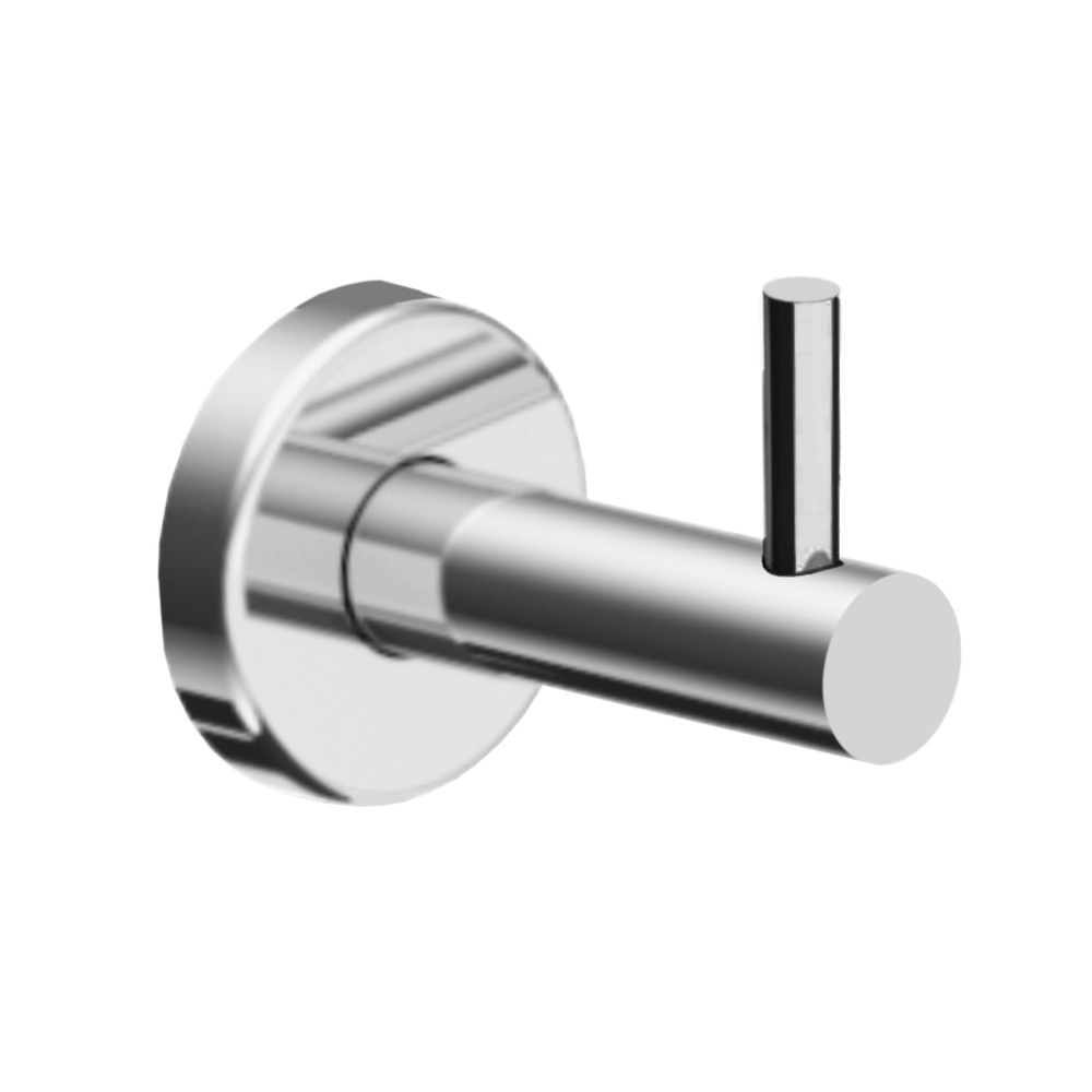 Cabide Gancho Para Banheiro Escovado Atenas Grego Metal