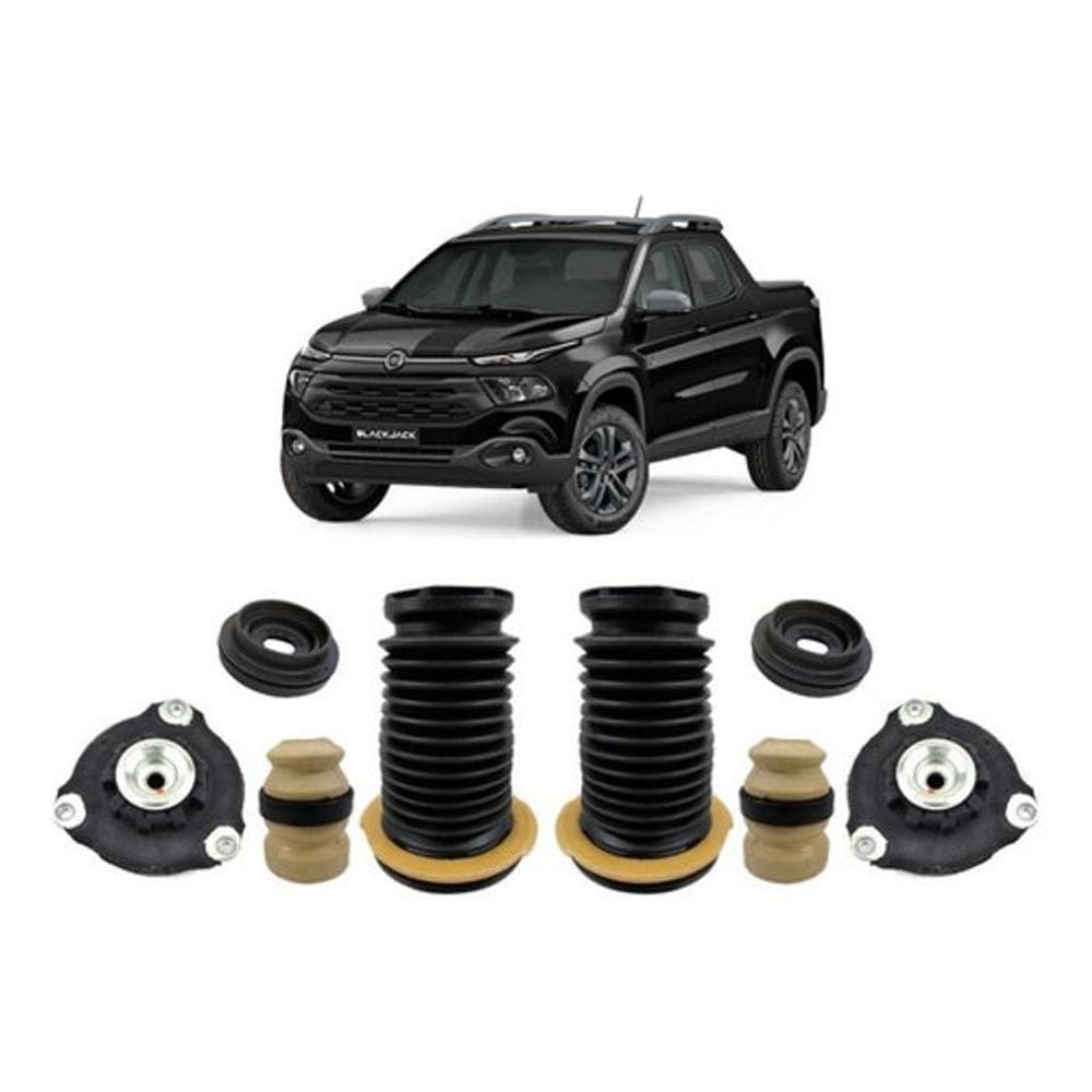Kit Batente Coxim Dianteiro Completo Toro 2016 2017 2018 19