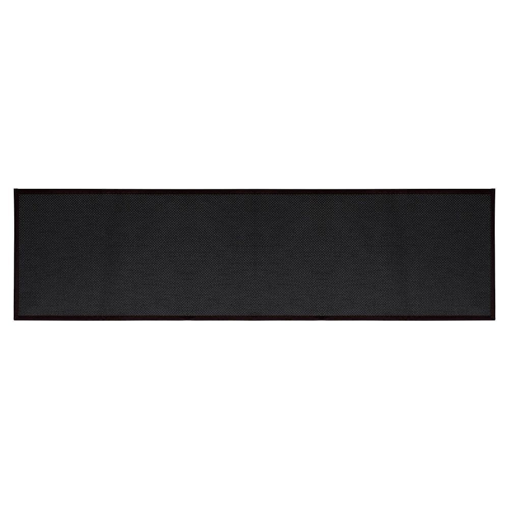 Tapete Piquet Impermeável E Antiderrapante 60X230Cm Preto