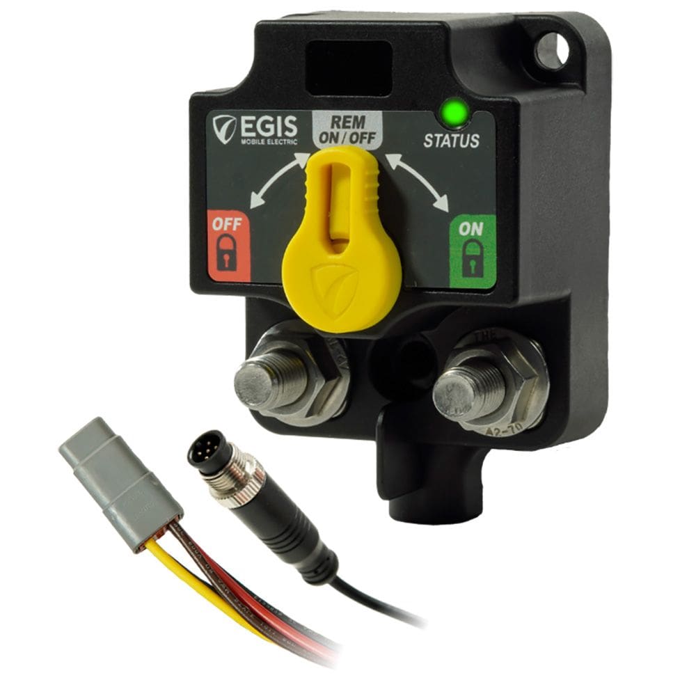Relé Egis Single XD NMEA 2000 DT de 4 posições com botões