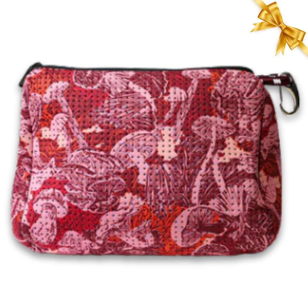 Estojo de cosméticos POUPS Bolsa grande lavável de neoprene 20x27x13 cm