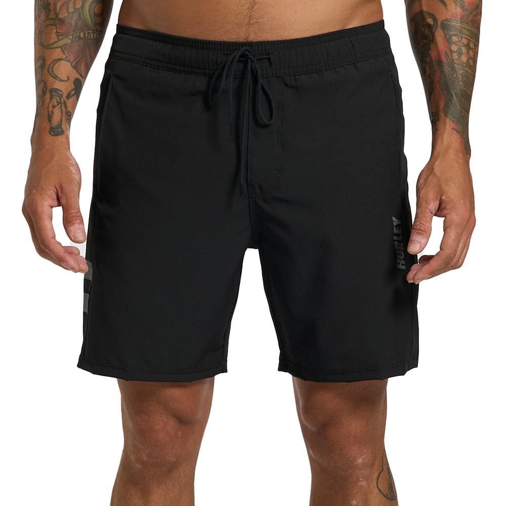 Bermuda Hurley Block SM26 Masculino Preto