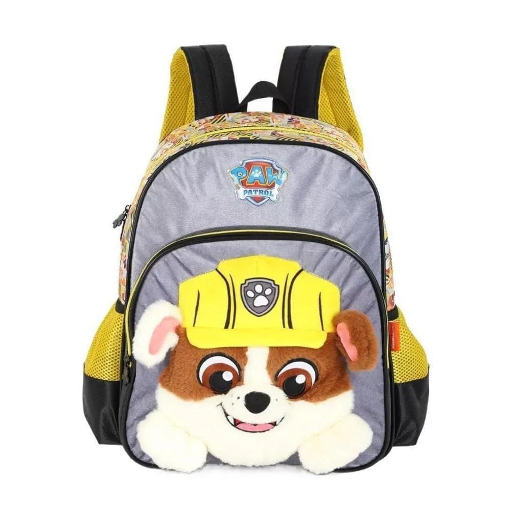 Mochila De Costas Escolar Infantil Pp Paw Patrol Pelúcia