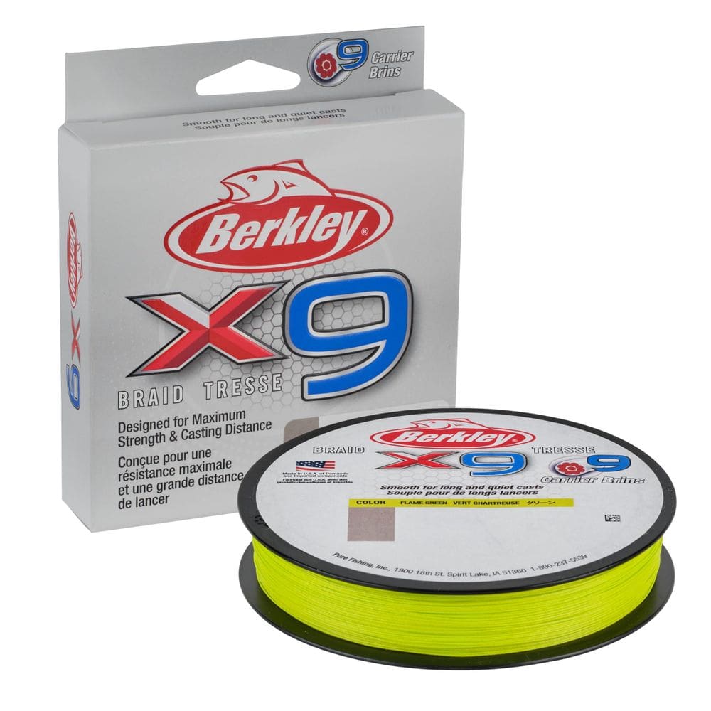 Linha de pesca Berkley x9 Braid Superline Freshwater