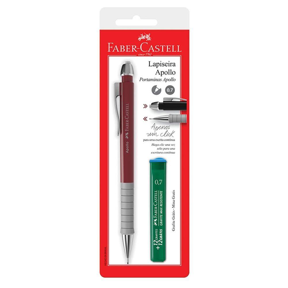 Lapiseira 0.7 MM Apollo Mix SM07LA c/ 1 unid Faber-Castell