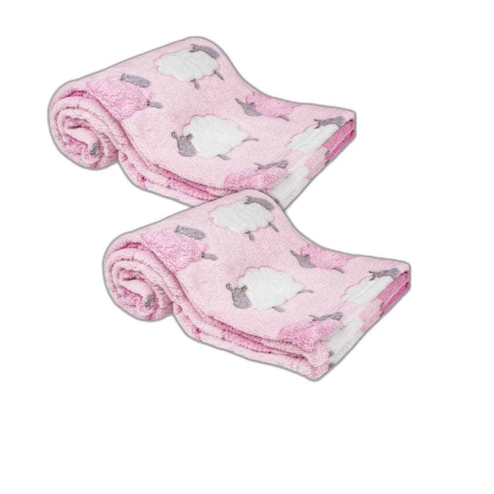Kit 2 Mantinhas Cobertor Infantil Soninho Do Bebe Poliéster