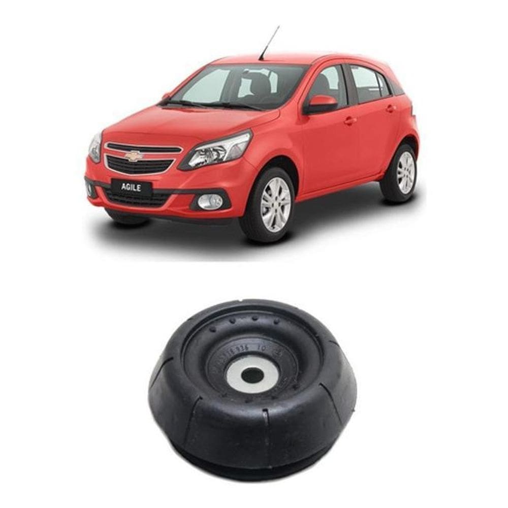 Um Coxim Batente Dianteiro Chevrolet Agile 2015 2016 2017